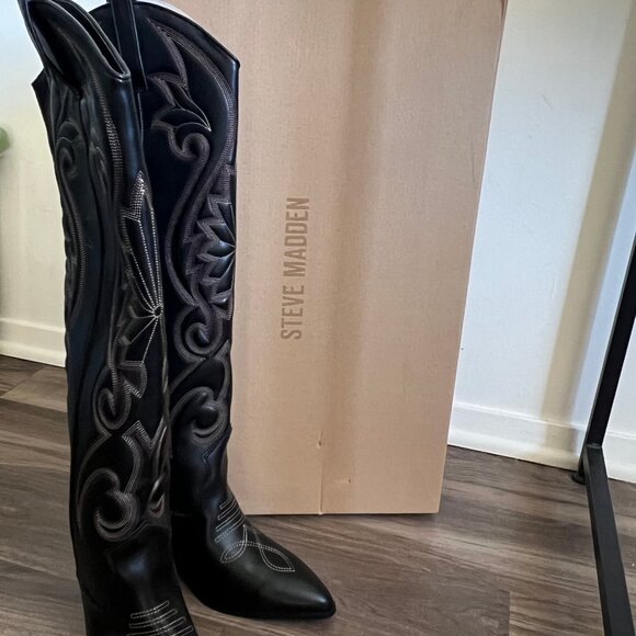 BRAND NEW: Steve Madden Lasso Western Boot (Sz. 12 - Fits like a 10/11) - Picture 3 of 3